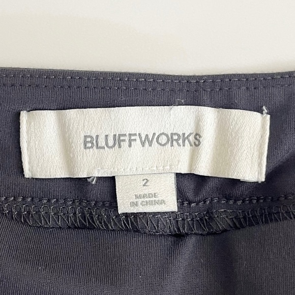 BLUFFWORKS Petaluma Ponte Pintuck Pants in Charcoal Grey‎ - Picture 14 of 16